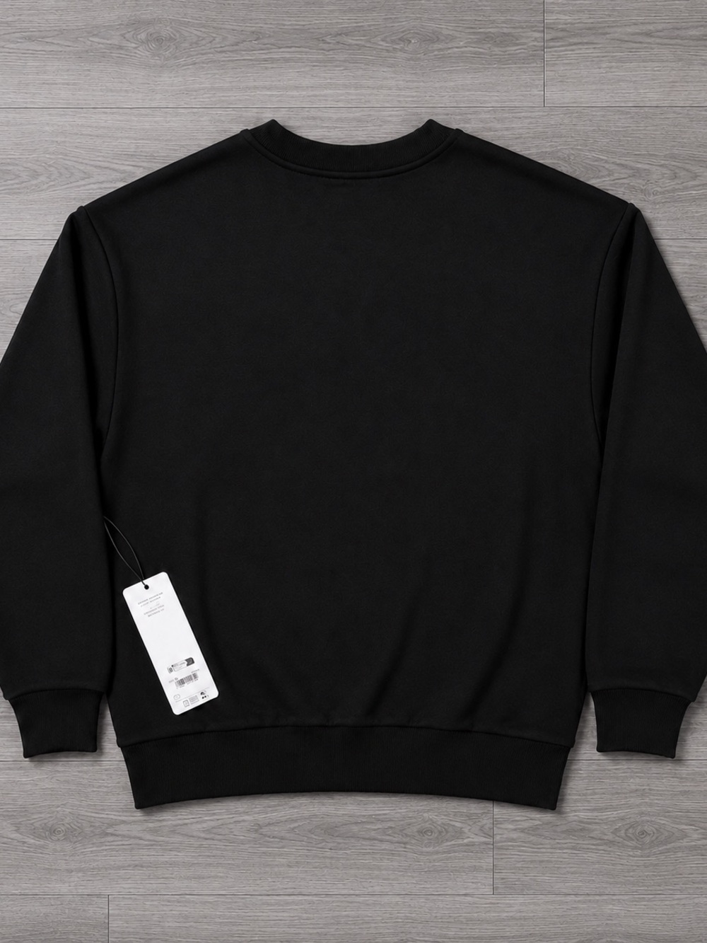 Alo Women Black Crewneck Sweatshirt - Picture 2 of 2
